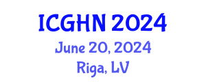 International Conference on Gastroenterology, Hepatology and Nutrition (ICGHN) June 20, 2024 - Riga, Latvia