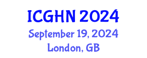 International Conference on Gastroenterology, Hepatology and Nutrition (ICGHN) September 19, 2024 - London, United Kingdom