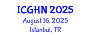 International Conference on Gastroenterology, Hepatology and Nutrition (ICGHN) August 16, 2025 - Istanbul, Turkey