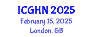 International Conference on Gastroenterology, Hepatology and Nutrition (ICGHN) February 15, 2025 - London, United Kingdom