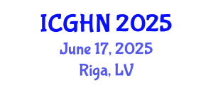 International Conference on Gastroenterology, Hepatology and Nutrition (ICGHN) June 17, 2025 - Riga, Latvia