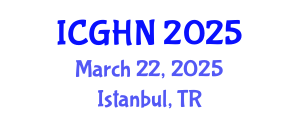 International Conference on Gastroenterology, Hepatology and Nutrition (ICGHN) March 22, 2025 - Istanbul, Turkey