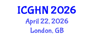 International Conference on Gastroenterology, Hepatology and Nutrition (ICGHN) April 22, 2026 - London, United Kingdom