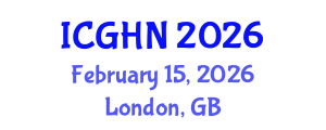 International Conference on Gastroenterology, Hepatology and Nutrition (ICGHN) February 15, 2026 - London, United Kingdom