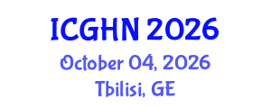 International Conference on Gastroenterology, Hepatology and Nutrition (ICGHN) October 04, 2026 - Tbilisi, Georgia