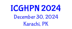 International Conference on Gastroenterology, Hepatology and Pediatric Nutrition (ICGHPN) December 30, 2024 - Karachi, Pakistan