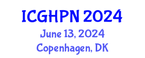International Conference on Gastroenterology, Hepatology and Pediatric Nutrition (ICGHPN) June 13, 2024 - Copenhagen, Denmark