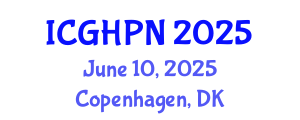International Conference on Gastroenterology, Hepatology and Pediatric Nutrition (ICGHPN) June 10, 2025 - Copenhagen, Denmark