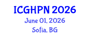 International Conference on Gastroenterology, Hepatology and Pediatric Nutrition (ICGHPN) June 01, 2026 - Sofia, Bulgaria International Conference on Gastroenterology, Hepatology and Pediatric Nutrition (ICGHPN) June 01, 2026 - Sofia, Bulgaria