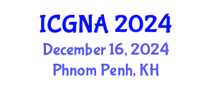 International Conference on Gastroenterology: Novel Approach (ICGNA) December 16, 2024 - Phnom Penh, Cambodia
