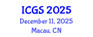 International Conference on Gastronomy Studies (ICGS) December 11, 2025 - Macau, China International Conference on Gastronomy Studies (ICGS) December 11, 2025 - Macau, China