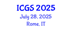 International Conference on Gastronomy Studies (ICGS) July 28, 2025 - Rome, Italy