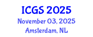 International Conference on Gastronomy Studies (ICGS) November 03, 2025 - Amsterdam, Netherlands