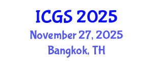International Conference on Gastronomy Studies (ICGS) November 27, 2025 - Bangkok, Thailand International Conference on Gastronomy Studies (ICGS) November 27, 2025 - Bangkok, Thailand