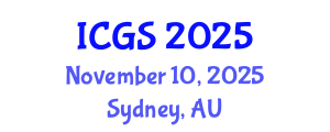 International Conference on Gastronomy Studies (ICGS) November 10, 2025 - Sydney, Australia