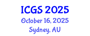 International Conference on Gastronomy Studies (ICGS) October 16, 2025 - Sydney, Australia