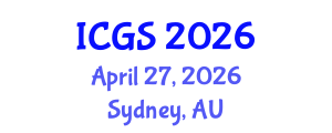 International Conference on Gastronomy Studies (ICGS) April 27, 2026 - Sydney, Australia International Conference on Gastronomy Studies (ICGS) April 27, 2026 - Sydney, Australia
