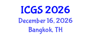 International Conference on Gastronomy Studies (ICGS) December 16, 2026 - Bangkok, Thailand International Conference on Gastronomy Studies (ICGS) December 16, 2026 - Bangkok, Thailand