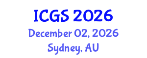 International Conference on Gastronomy Studies (ICGS) December 02, 2026 - Sydney, Australia