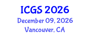 International Conference on Gastronomy Studies (ICGS) December 09, 2026 - Vancouver, Canada