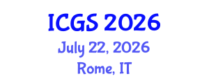 International Conference on Gastronomy Studies (ICGS) July 22, 2026 - Rome, Italy International Conference on Gastronomy Studies (ICGS) July 22, 2026 - Rome, Italy