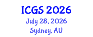 International Conference on Gastronomy Studies (ICGS) July 28, 2026 - Sydney, Australia International Conference on Gastronomy Studies (ICGS) July 28, 2026 - Sydney, Australia