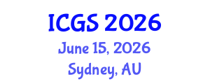 International Conference on Gastronomy Studies (ICGS) June 15, 2026 - Sydney, Australia International Conference on Gastronomy Studies (ICGS) June 15, 2026 - Sydney, Australia