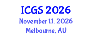 International Conference on Gastronomy Studies (ICGS) November 11, 2026 - Melbourne, Australia International Conference on Gastronomy Studies (ICGS) November 11, 2026 - Melbourne, Australia