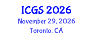 International Conference on Gastronomy Studies (ICGS) November 29, 2026 - Toronto, Canada International Conference on Gastronomy Studies (ICGS) November 29, 2026 - Toronto, Canada