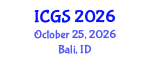 International Conference on Gastronomy Studies (ICGS) October 25, 2026 - Bali, Indonesia