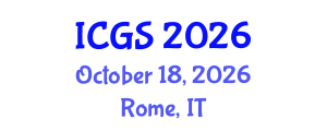 International Conference on Gastronomy Studies (ICGS) October 18, 2026 - Rome, Italy