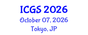 International Conference on Gastronomy Studies (ICGS) October 07, 2026 - Tokyo, Japan