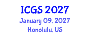 International Conference on Gastronomy Studies (ICGS) January 09, 2027 - Honolulu, United States