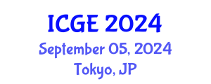 International Conference on Gender and Education (ICGE) September 05, 2024 - Tokyo, Japan
