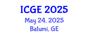 International Conference on Gender and Education (ICGE) May 24, 2025 - Batumi, Georgia