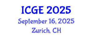International Conference on Gender and Education (ICGE) September 16, 2025 - Zurich, Switzerland