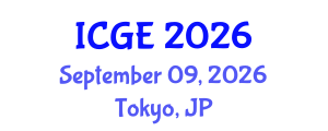 International Conference on Gender and Education (ICGE) September 09, 2026 - Tokyo, Japan