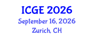 International Conference on Gender and Education (ICGE) September 16, 2026 - Zurich, Switzerland