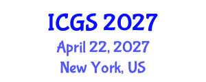 International Conference on Gender and Sociology (ICGS) April 22, 2027 - New York, United States International Conference on Gender and Sociology (ICGS) April 22, 2027 - New York, United States