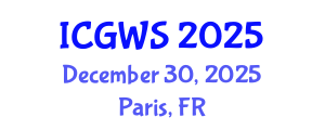 International Conference on Gender and Women Studies (ICGWS) December 30, 2025 - Paris, France