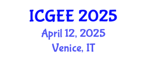 International Conference on Gender Equality in Education (ICGEE) April 12, 2025 - Venice, Italy