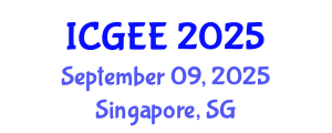 International Conference on Gender Equality in Education (ICGEE) September 09, 2025 - Singapore, Singapore