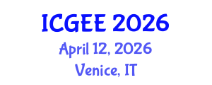 International Conference on Gender Equality in Education (ICGEE) April 12, 2026 - Venice, Italy