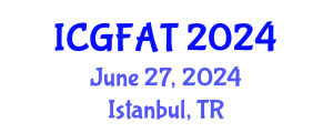 International Conference on Gender, Feminism, Art and Technology (ICGFAT) June 27, 2024 - Istanbul, Turkey