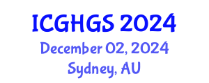 International Conference on Gender History and Gender Studies (ICGHGS) December 02, 2024 - Sydney, Australia