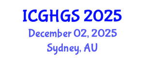 International Conference on Gender History and Gender Studies (ICGHGS) December 02, 2025 - Sydney, Australia