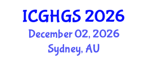 International Conference on Gender History and Gender Studies (ICGHGS) December 02, 2026 - Sydney, Australia International Conference on Gender History and Gender Studies (ICGHGS) December 02, 2026 - Sydney, Australia