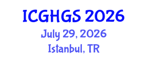 International Conference on Gender History and Gender Studies (ICGHGS) July 29, 2026 - Istanbul, Turkey