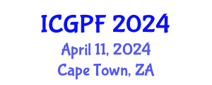 International Conference on Gender, Politics and Feminism (ICGPF) April 11, 2024 - Cape Town, South Africa