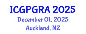 International Conference on Gender Psychology and Gender-Role Attitudes (ICGPGRA) December 01, 2025 - Auckland, New Zealand